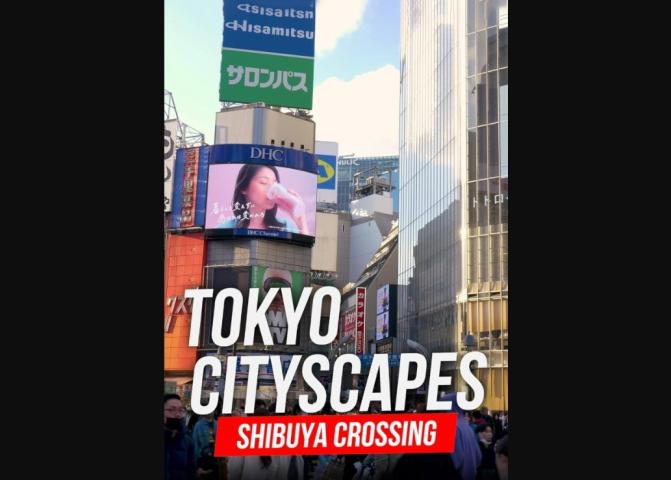 Tokyo Cityscapes: Shibuya Crossing (2023)