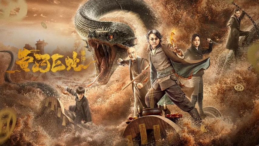 Giant Snake in Yellow River (2023) English Sub